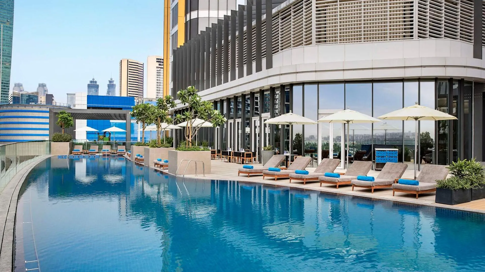 Hilton Garden Inn Dubai Business Bay location